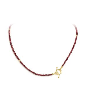 Ketting Golden Garnet