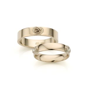 Eheringe Matteklopper „Matt Heart“