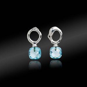Earrings Gemcush Topaz