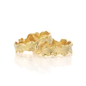 Ring Rohes Naturgold schmal