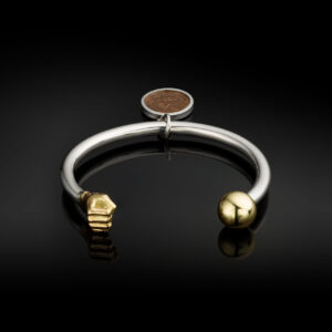 Strength Cuff Gold & Silver